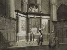 Death of Lt.Adm. M.A. de Ruyter (tomb in the Nieuwe Kerk in Amsterdam) 