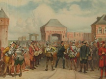 De troepen van Bossu dringen Rotterdam binnen, 9 April 1572