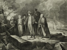 Louis Napoleon at the ruin of Leyden (1807)