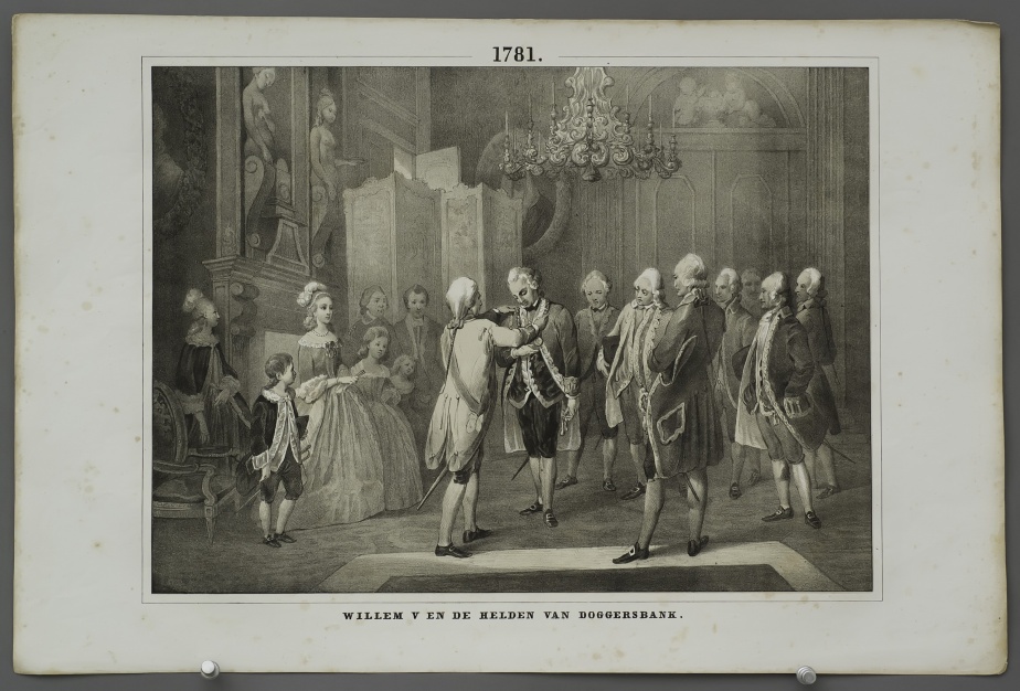 William V and the heroes of Doggersbank (1781)