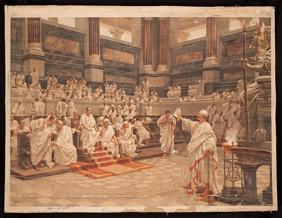 Cicero's Oration against Catiline in the Senate