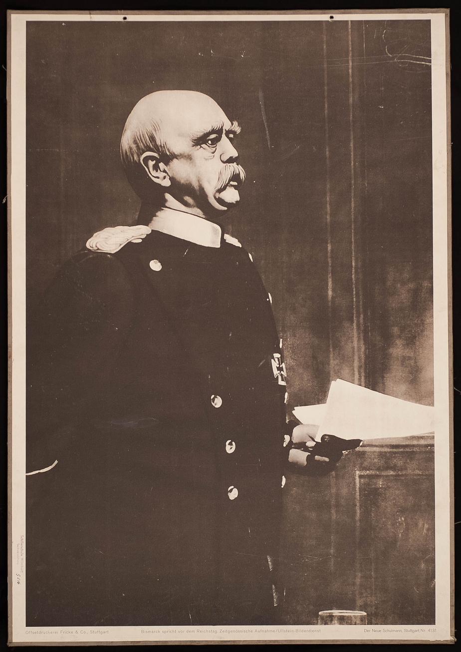Bismarck speaking to the Reichstag